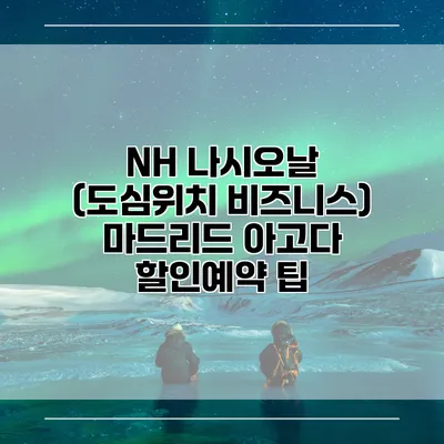 NH 나시오날 (도심위치 비즈니스) 마드리드 아고다 할인예약 팁