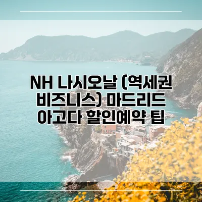 NH 나시오날 (역세권 비즈니스) 마드리드 아고다 할인예약 팁