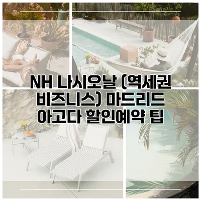 NH 나시오날 (역세권 비즈니스) 마드리드 아고다 할인예약 팁