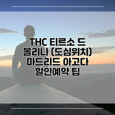 THC 티르소 드 몰리나 (도심위치) 마드리드 아고다 할인예약 팁