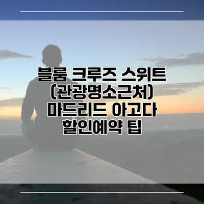 블룸 크루즈 스위트 (관광명소근처) 마드리드 아고다 할인예약 팁