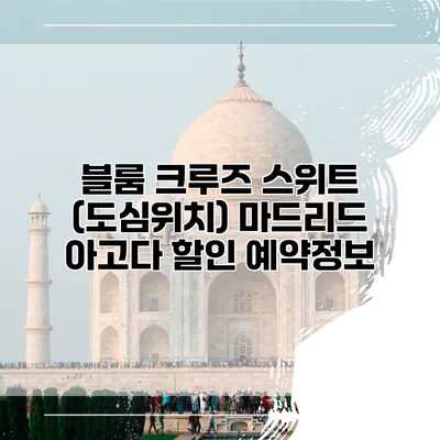 블룸 크루즈 스위트 (도심위치) 마드리드 아고다 할인 예약정보