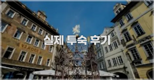 💬 실제 투숙 후기