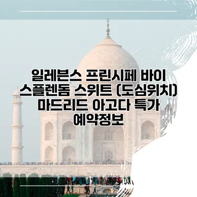 일레븐스 프린시페 바이 스플렌돔 스위트 (도심위치) 마드리드 아고다 특가 예약정보