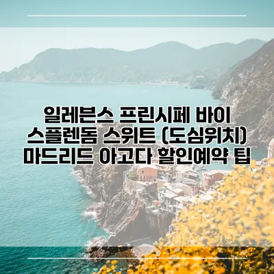 일레븐스 프린시페 바이 스플렌돔 스위트 (도심위치) 마드리드 아고다 할인예약 팁