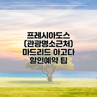 프레시아도스 (관광명소근처) 마드리드 아고다 할인예약 팁